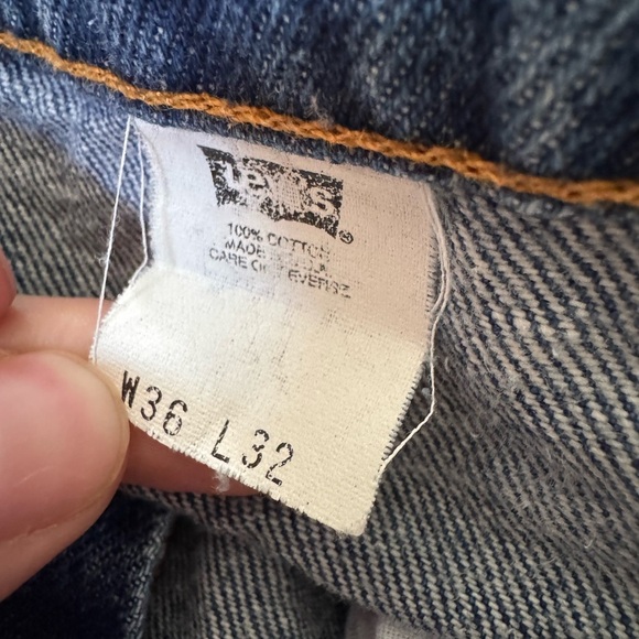 Vintage Levi’s Orange Tab Jeans Men Size 36X32 EUC - Picture 4 of 7